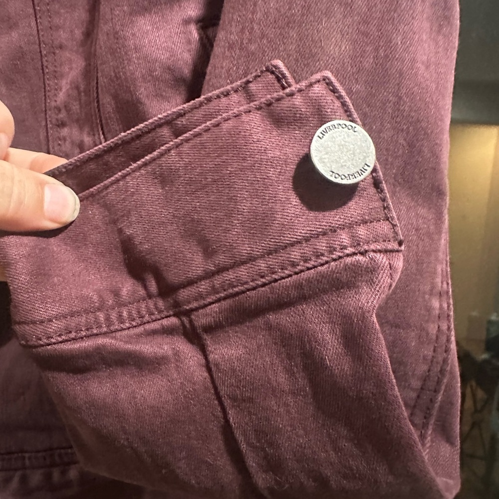 Liverpool Women's Purple Jean Jacket - Picture 5 of 6
